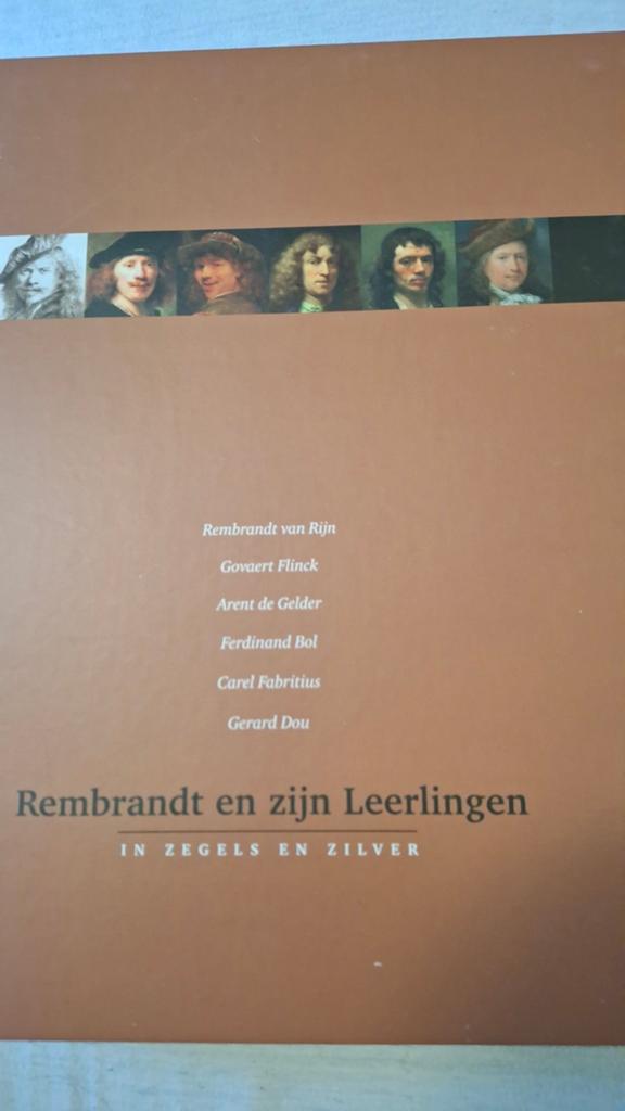 Rembrandt en zijn leerlingen, Postzegels en Munten, Postzegels | Toebehoren, Ophalen of Verzenden