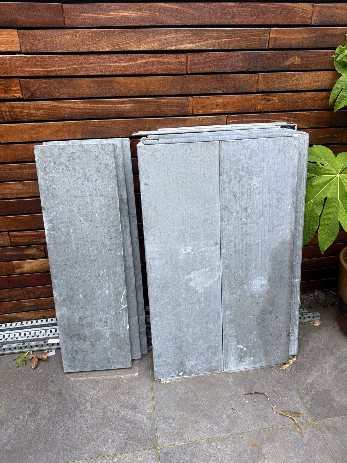 Gegalvaniseerde stellingkast 100x60cm - Robuust en duurzaam, Ophalen, Gebruikt
