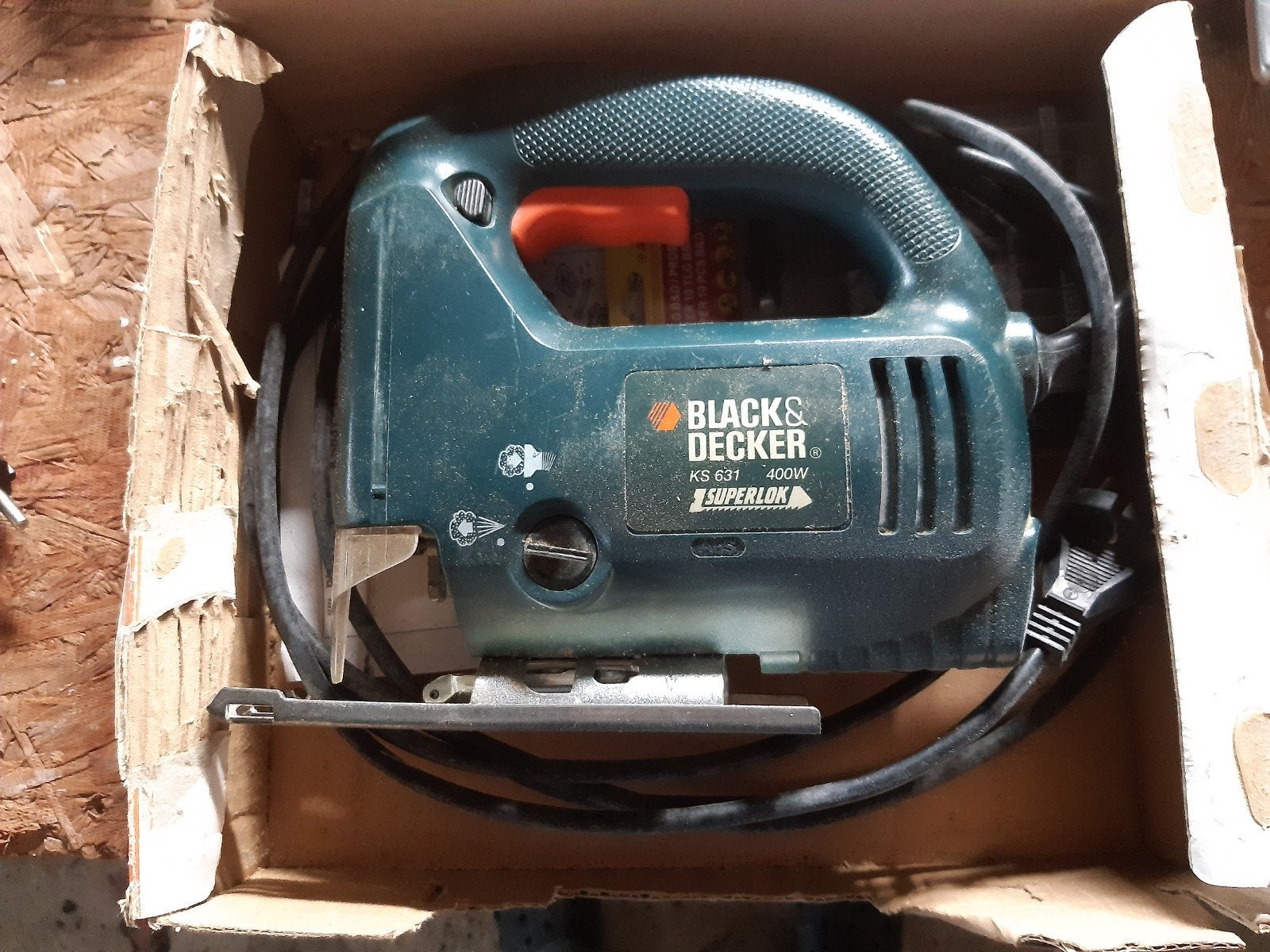 Black en decker, Ophalen, Gebruikt, Decoupeerzaag, 30 tot 70 mm