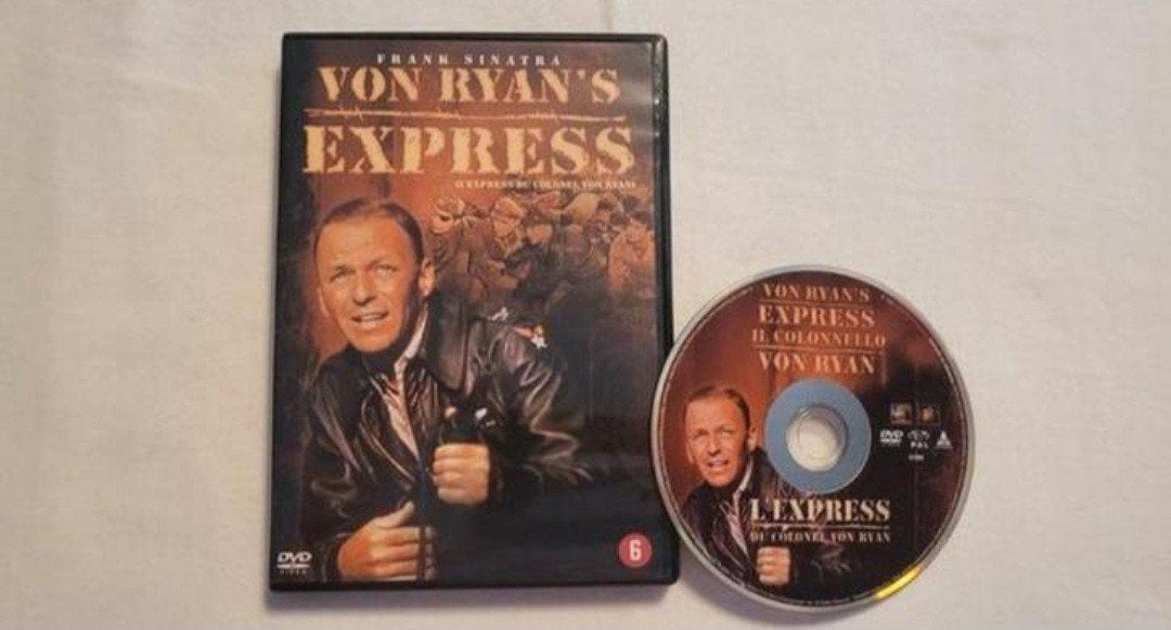 Frank Sinatra Von Ryan's Express Dvd Classic, Alle leeftijden, Ophalen of Verzenden, Zo goed als nieuw, Actie en Avontuur