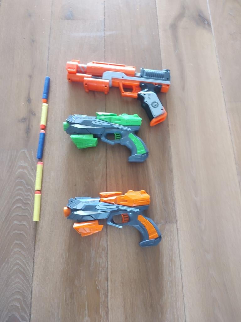 Nerf pistolen, Ophalen of Verzenden, Gebruikt, Jongen of Meisje