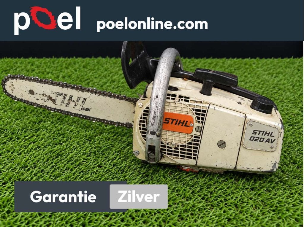 Occasion STIHL MS 020 AV – Klassieke benzine kettingzaag, Niet ingevuld, Gebruikt, Niet ingevuld, Ophalen of Verzenden