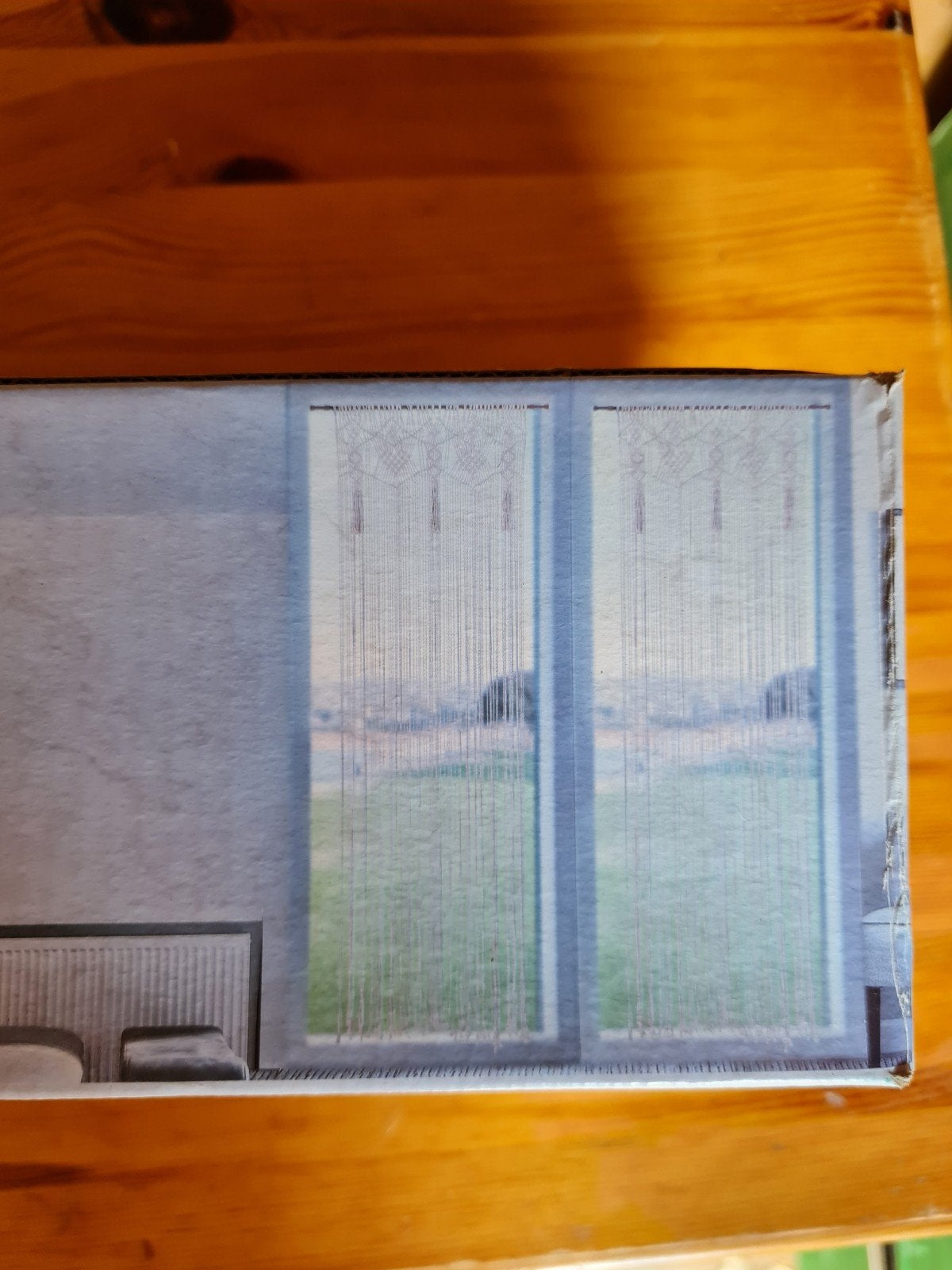 Macrame deurgordijn, Huis en Inrichting, Stoffering | Gordijnen en Lamellen, Ophalen of Verzenden, Nieuw, Minder dan 100 cm