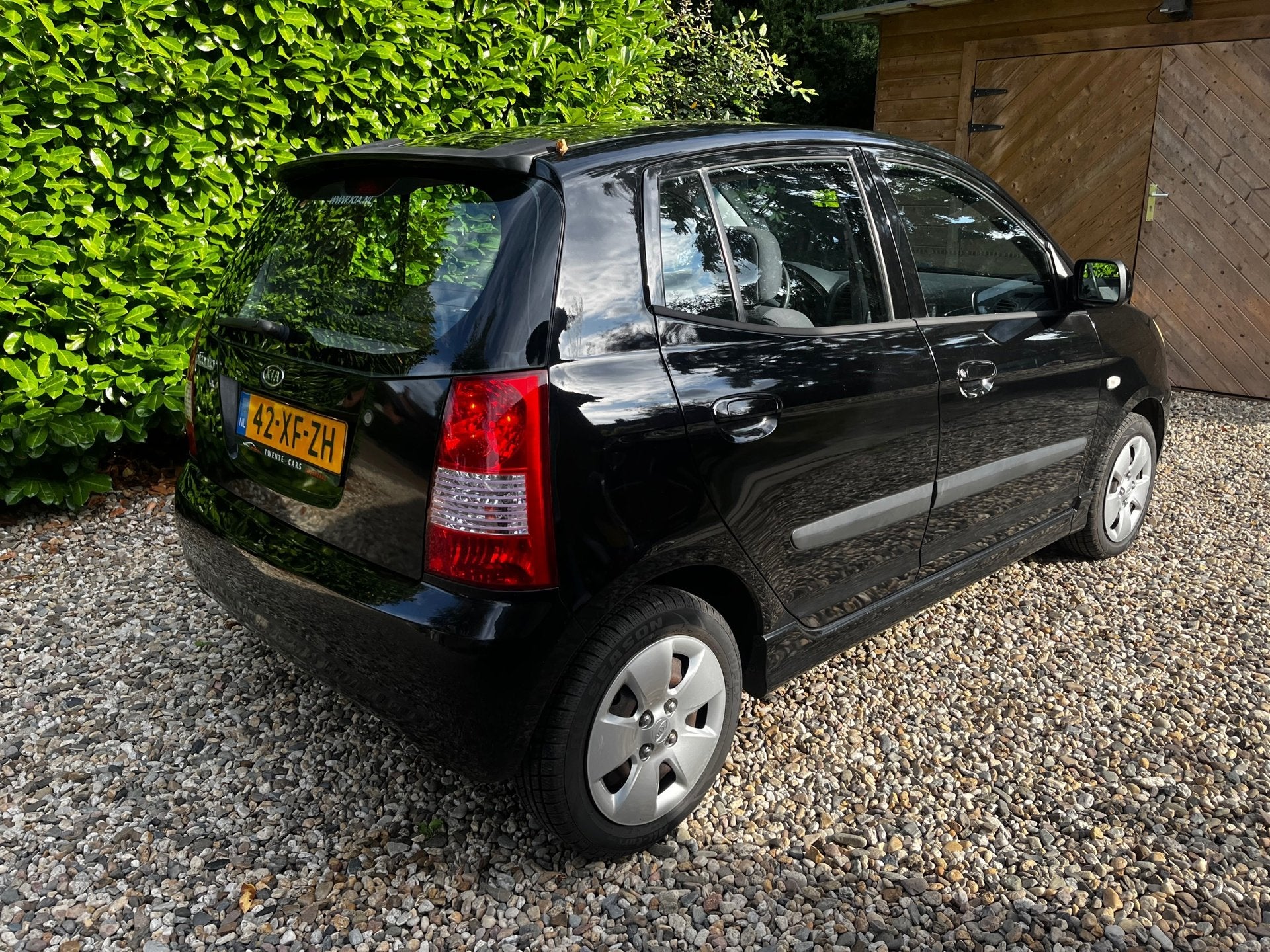 Kia Picanto RIJKAAR/APK/HISTORY/BEURT/NAP/AIRCO/5drs//DIREKT, Auto's, Voorwielaandrijving, Stof, Zwart, 4 cilinders