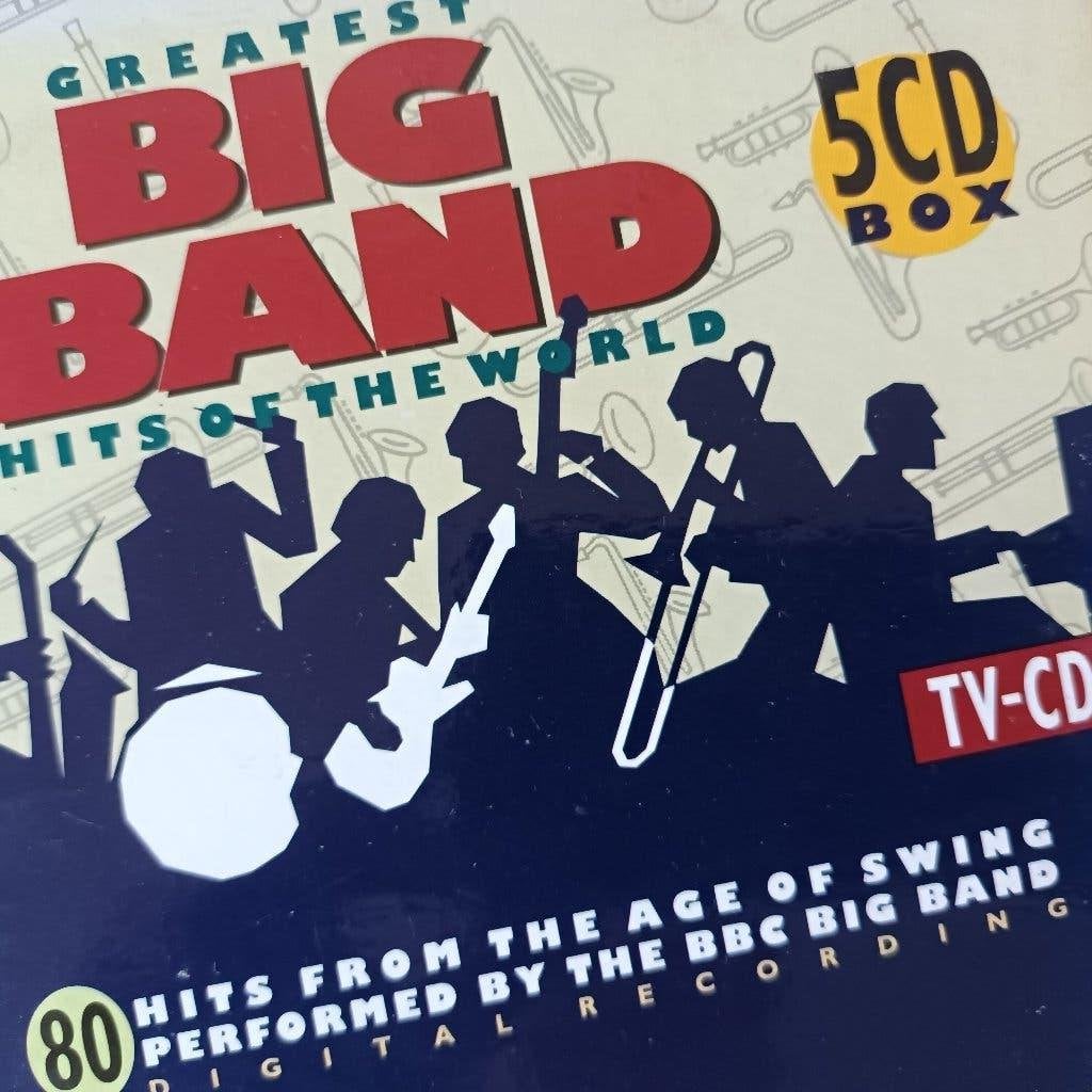 BIG BAND HITS OF THE WORLD ( 5 X CD), Ophalen of Verzenden, Zo goed als nieuw, Boxset