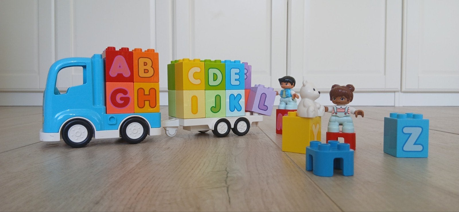 Leuke Duplo alfabet-leer-set A-Z Compleet!, Overige thema's, Ophalen of Verzenden, Zo goed als nieuw, Duplo