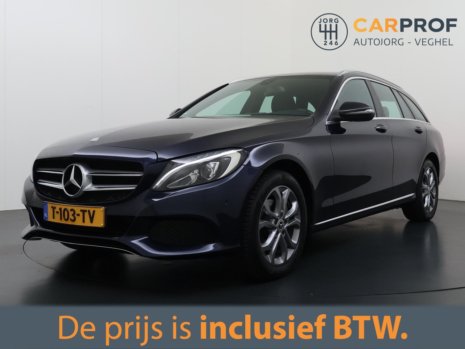 Mercedes-Benz C-klasse Estate 200 CDI Ambition Avantgarde |, Auto diversen, Automaat, Blauw, Mercedes-Benz, Stationwagon