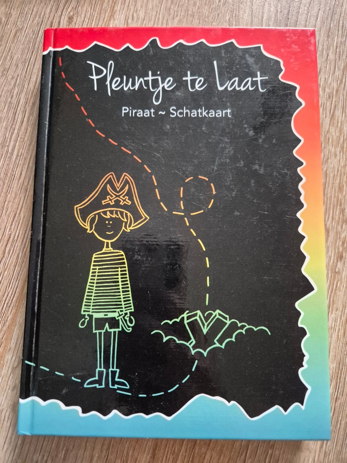 Piraat ~ Schatkaart: Pleuntje te Laat, Ophalen, Zo goed als nieuw, Onbekend, Fictie algemeen