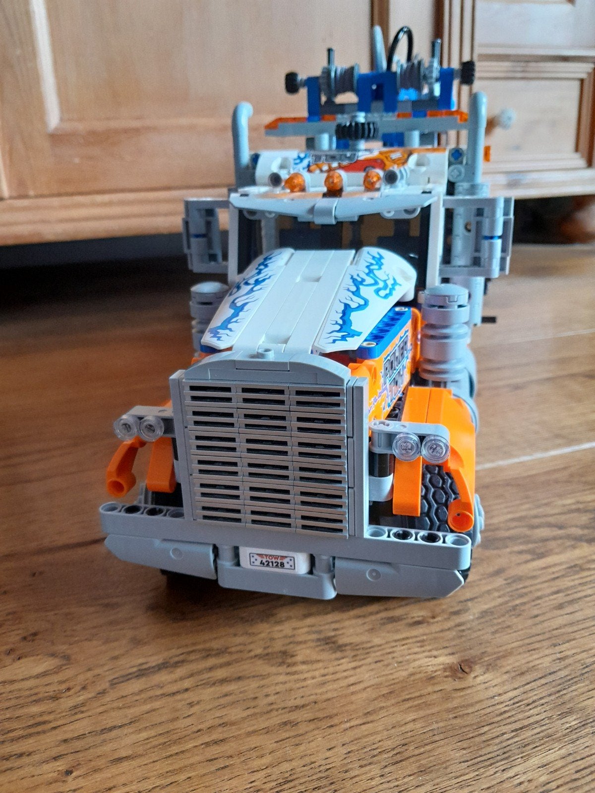 Lego Technic 42128 zware takelwagen, Inclusief instructies, Lego, Ophalen of Verzenden, Zo goed als nieuw