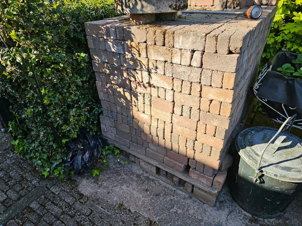 Stenen / klinkers, Tuin en Terras, Tegels en Klinkers, Ophalen, Gebruikt, Klinkers, 10 m² of meer