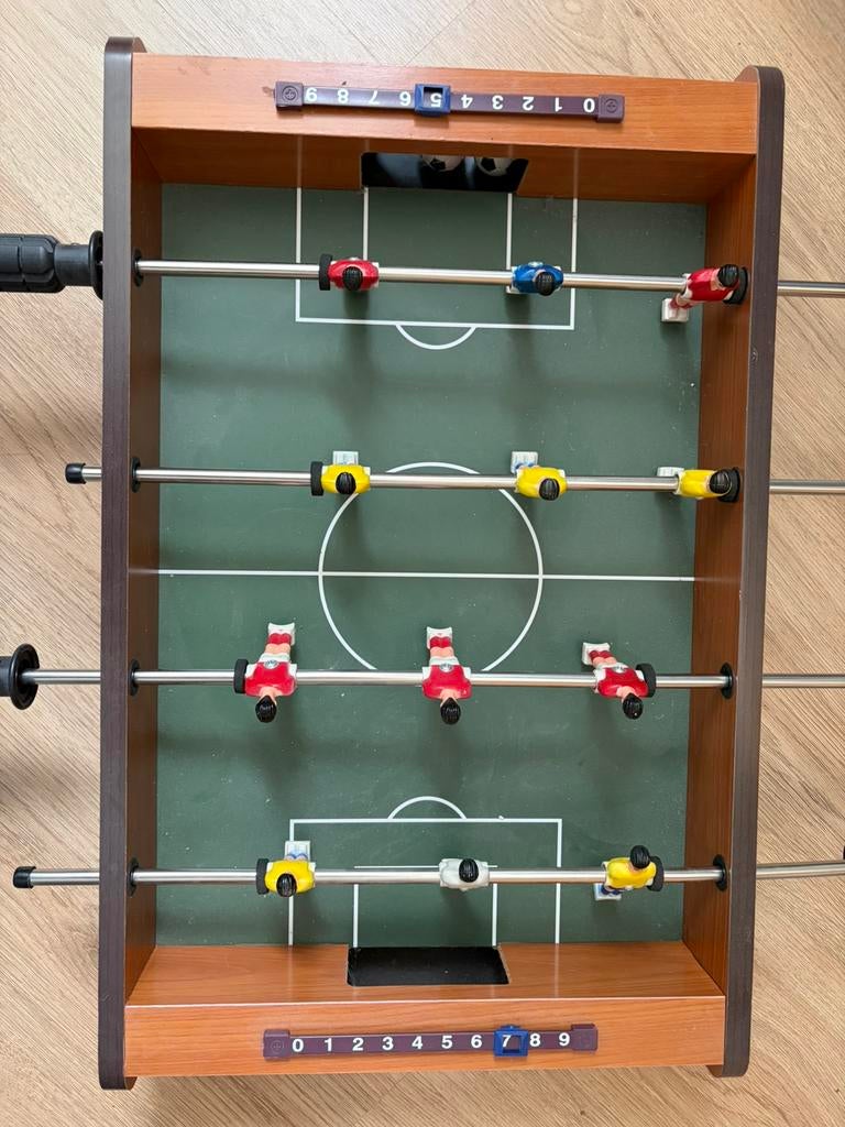 Tafelvoetbalspel (tafelmodel), Ophalen, Zo goed als nieuw