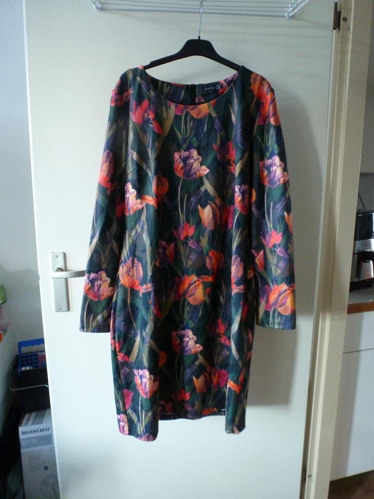 NIEUW smashed lemon TULPEN BLOEMEN 42 -GRATIS zend, Kleding | Dames, Overige kleuren, Verzenden, Maat 42/44 (L), Nieuw