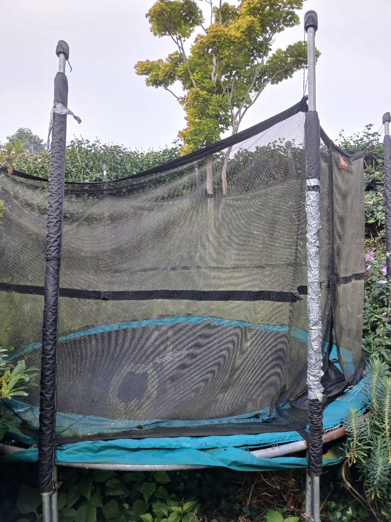 Trampoline, Ophalen, Gebruikt