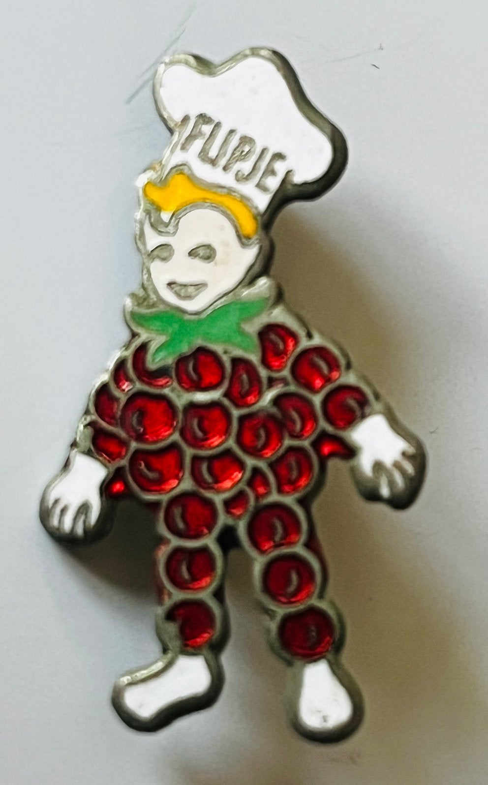 geëmailleerde speld pin Flipje Tiel De Betuwe, Ophalen of Verzenden, Zo goed als nieuw, Overige typen