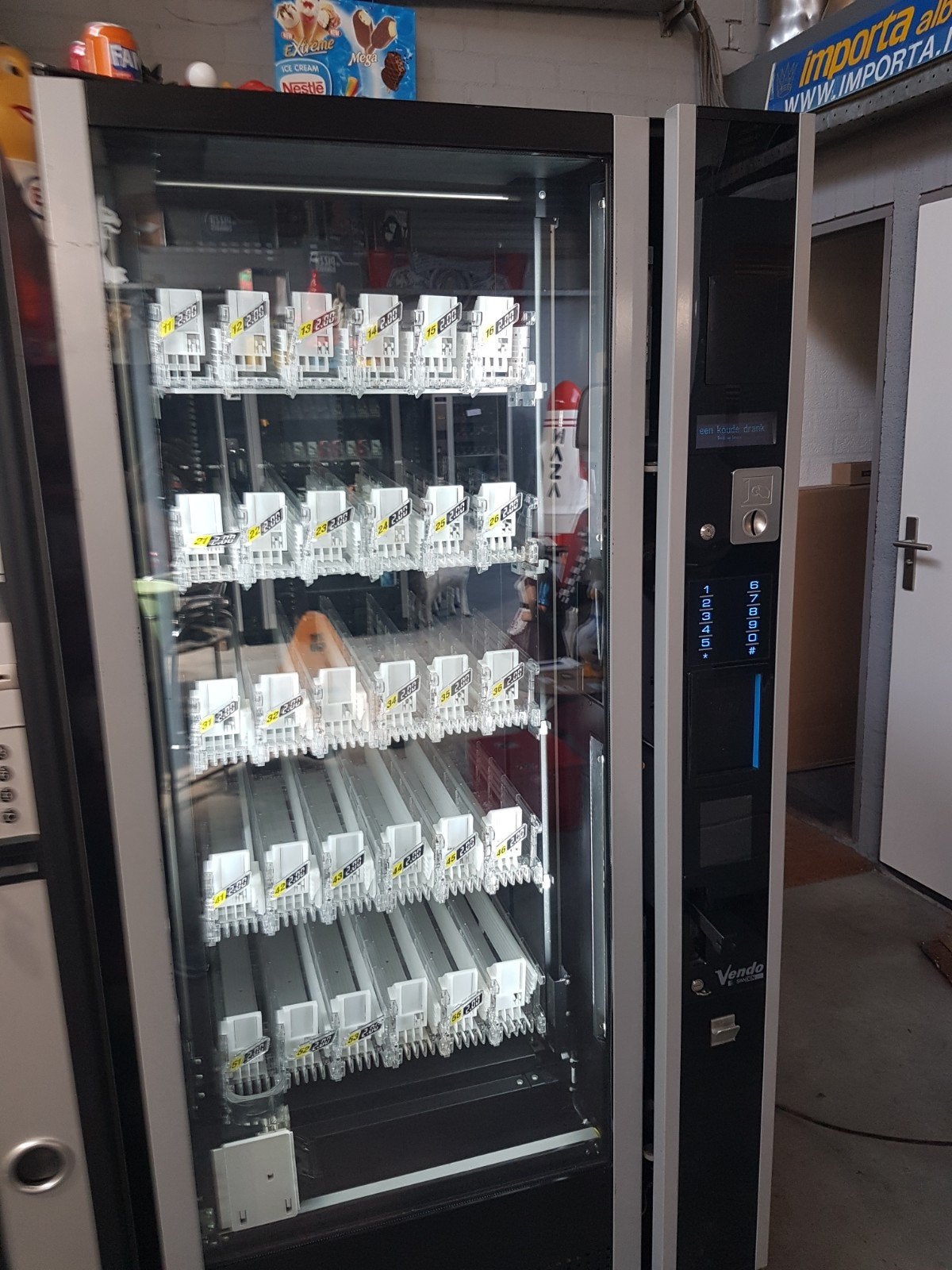 Frisdrank automaat Vendo G6 designline, Verzamelen, Automaten | Overige, Ophalen