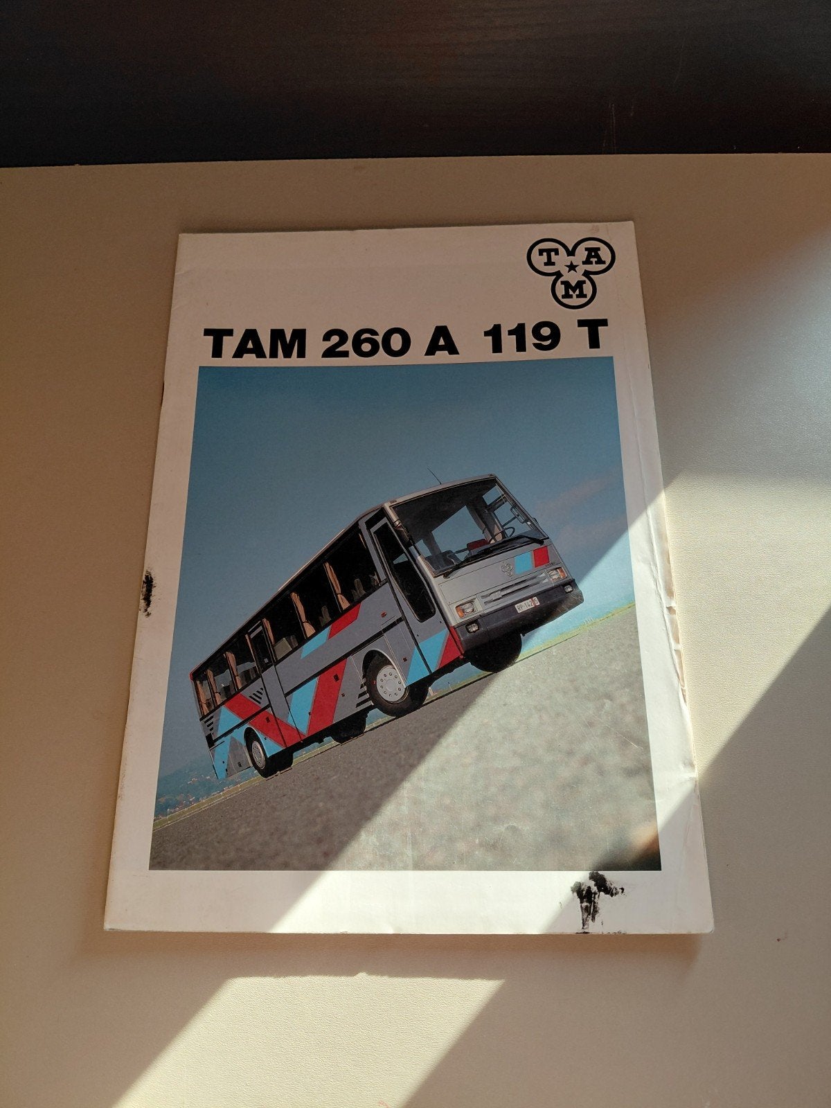 TAM 260 A 119 T Bus Brochure, Ophalen of Verzenden, Gelezen, Overige merken, TAM