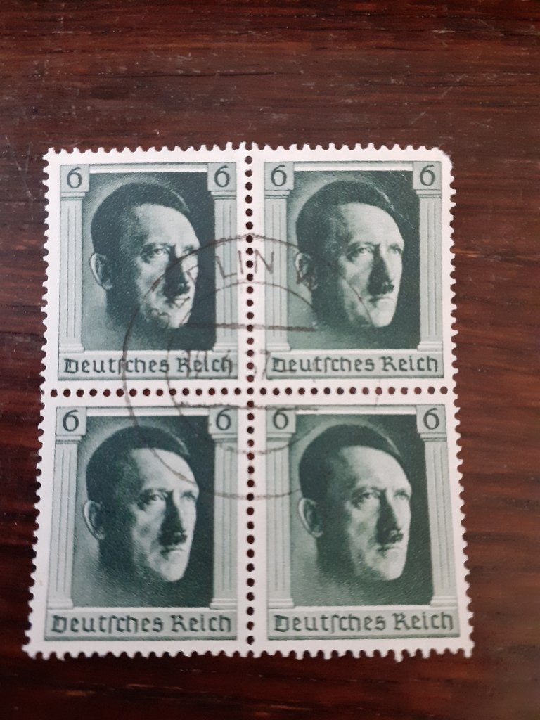 Duitse Rijk, mi 646, blokje, bieden vanaf € 2,00, Verzenden, Overige periodes, Gestempeld