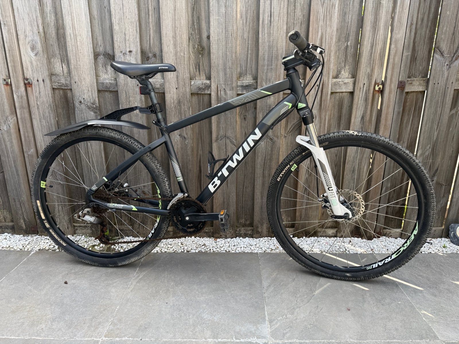 B'TWIN Rockrider 520 Mountainbike - Gebruikt, Fietsen en Brommers, Fietsen | Mountainbikes en ATB, Gebruikt, Hardtail, Heren, Schijfrem