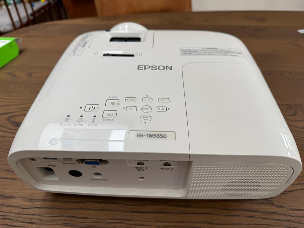 Epson EH-TW5650 Full HD 3D Beamer Projector, Audio, Tv en Foto, Beamers, Ophalen of Verzenden, Gebruikt, Overige technologieën