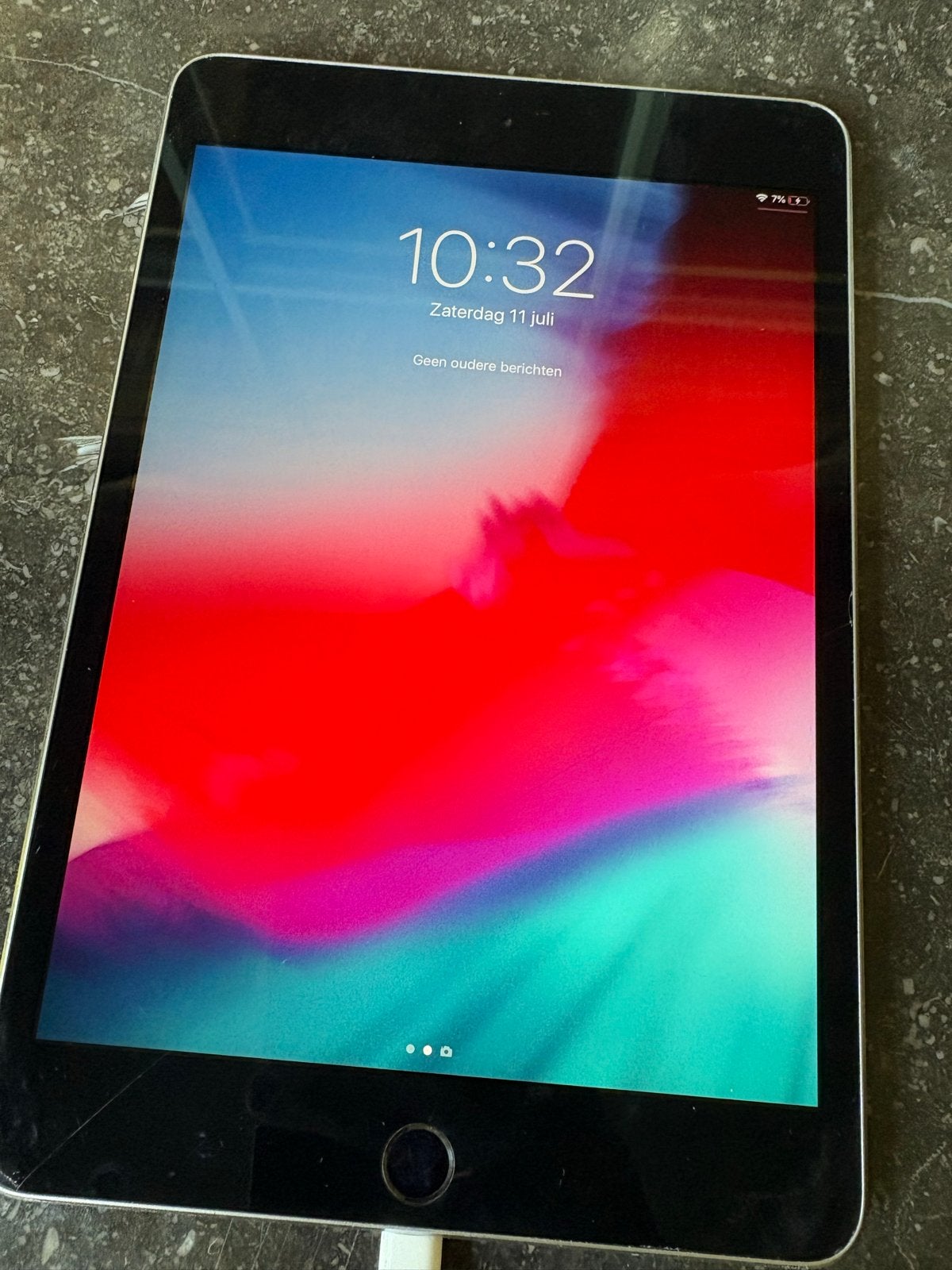 Apple iPad Mini 4 128GB Wi-Fi - Zo goed als nieuw, Computers en Software, Apple iPads, Zo goed als nieuw, Apple iPad Mini, Wi-Fi