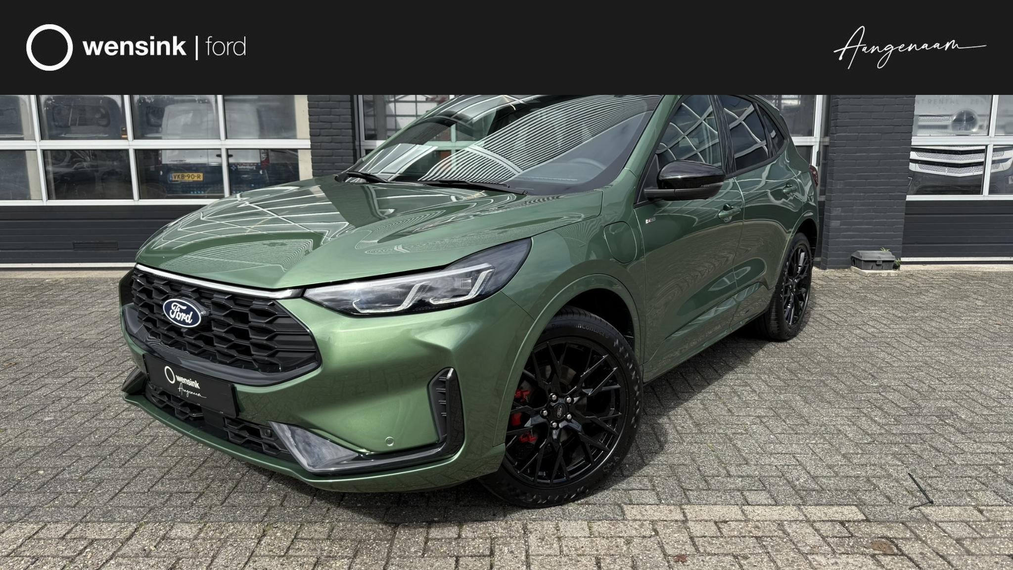 Ford Kuga 2.5 PHEV ST-Line X Black Pack | Panorama dak | Win, Auto's, Ford, 14 kWh, Euro 6, 4 cilinders, Leder en Stof