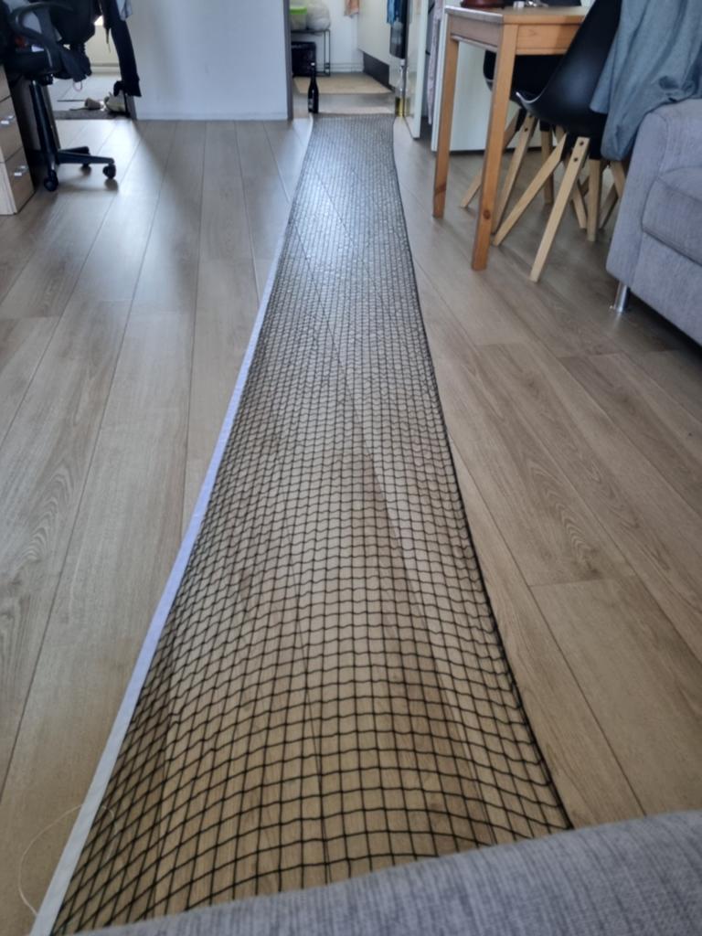 Badmintonnet - Volleybalnet, Ophalen of Verzenden, Gebruikt, Net, Batje(s) of Balletje(s)