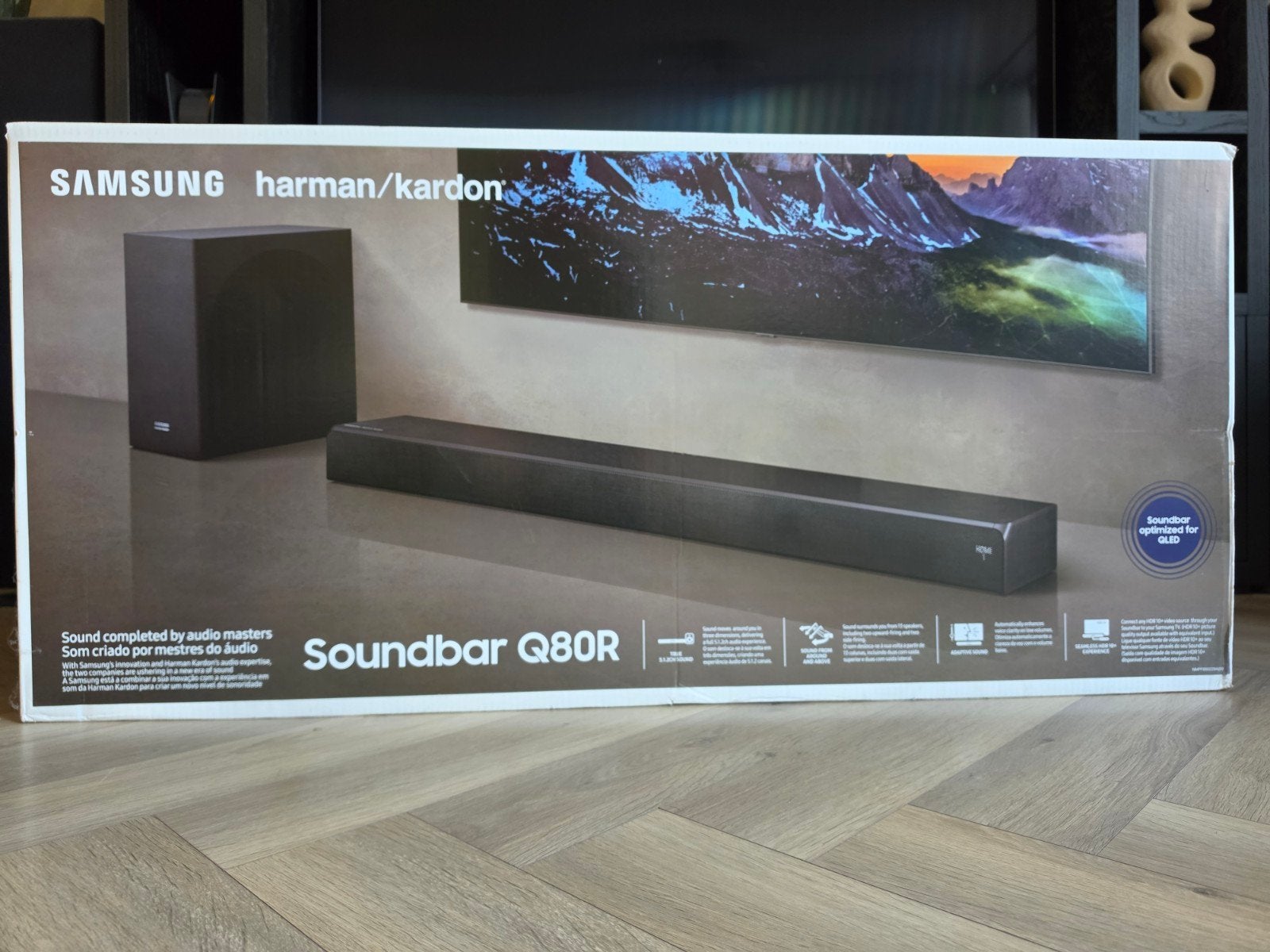 Samsung Q80R Soundbar - Harman/Kardon 5.1.2ch Dolby Atmos, Ophalen, Bluetooth, Zo goed als nieuw