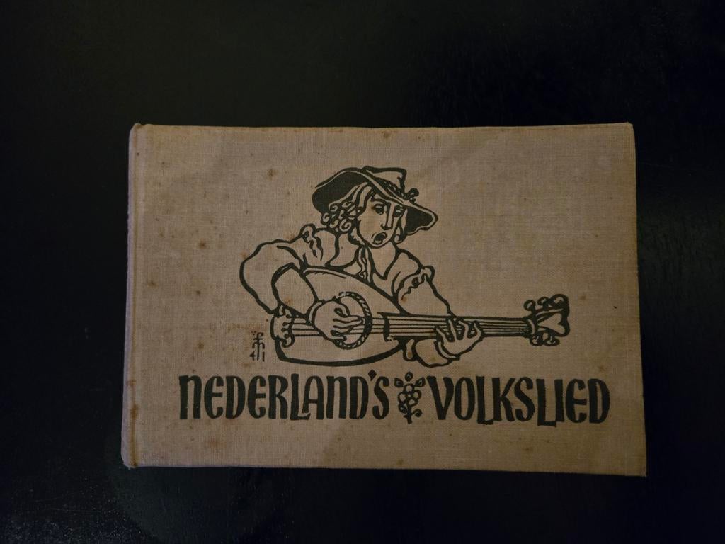 Boekje Nederlands Volkslied uit 1941 Pollmann en Tiggers, Ophalen of Verzenden, Gelezen