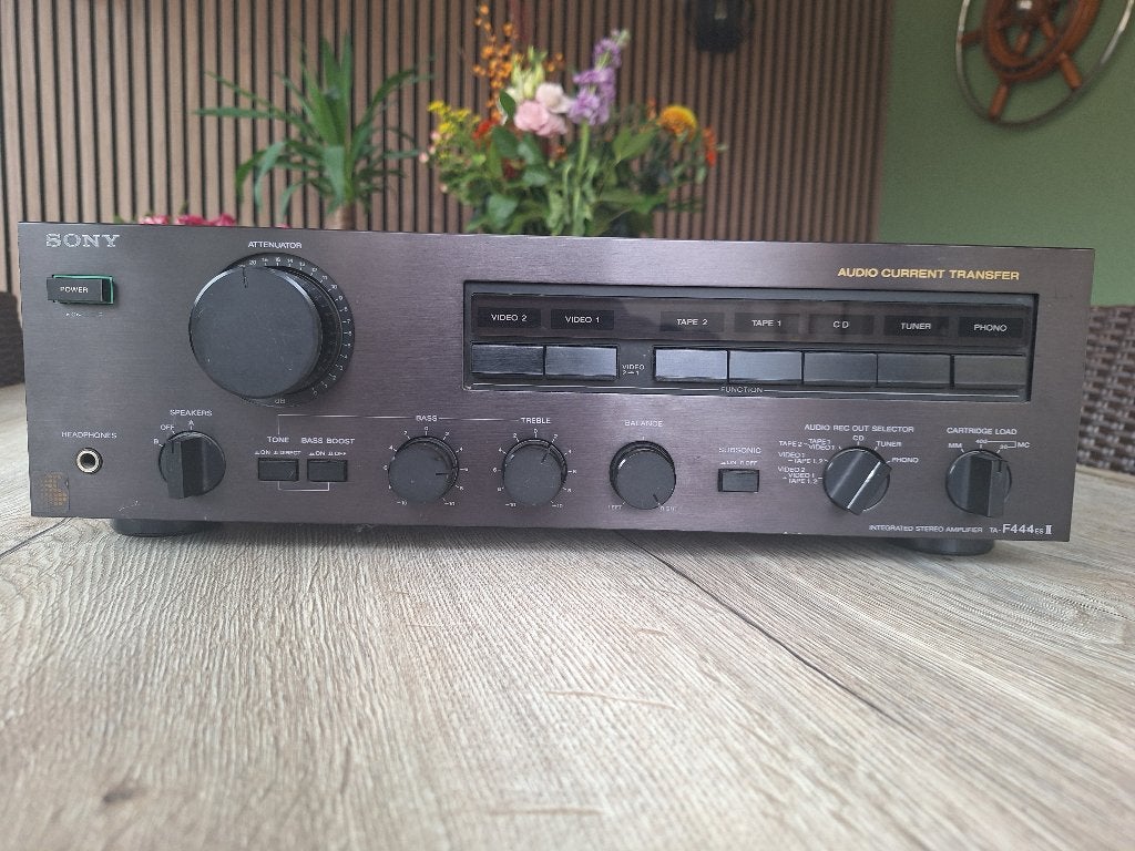 Sony es versterker, Gebruikt, Ophalen of Verzenden, 60 tot 120 watt, Sony