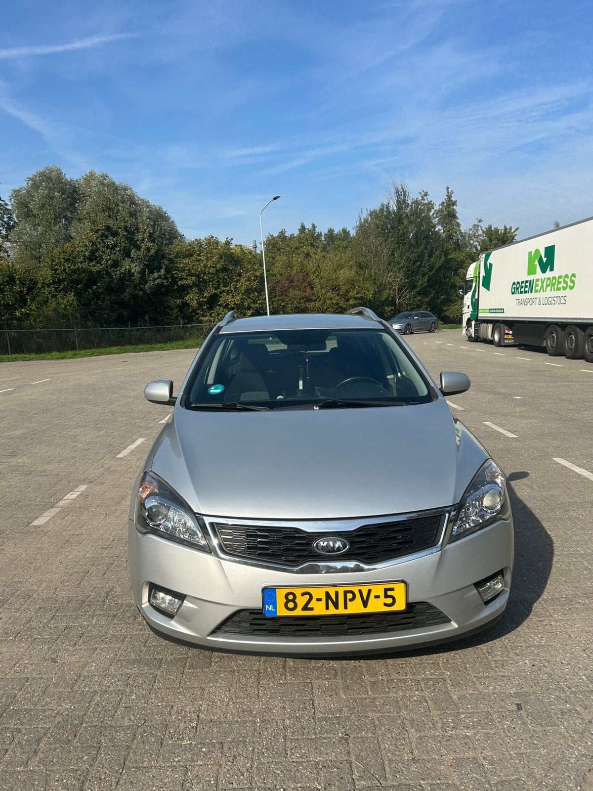 Kia (Pro) Cee d 1.4 Sporty Wagon 2010 Grijs, Auto's, 4 cilinders, 1396 cc, Origineel Nederlands, Handgeschakeld