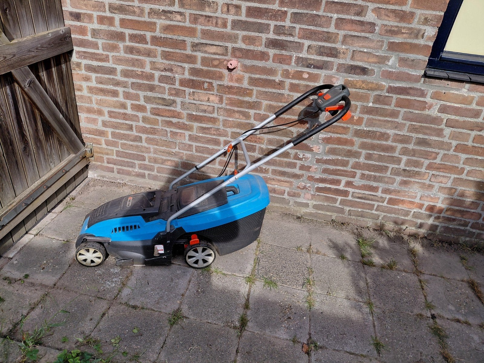 Grasmaaimachine gardena 34E, Ophalen, Zo goed als nieuw, Elektrische grasmaaier, Gardena