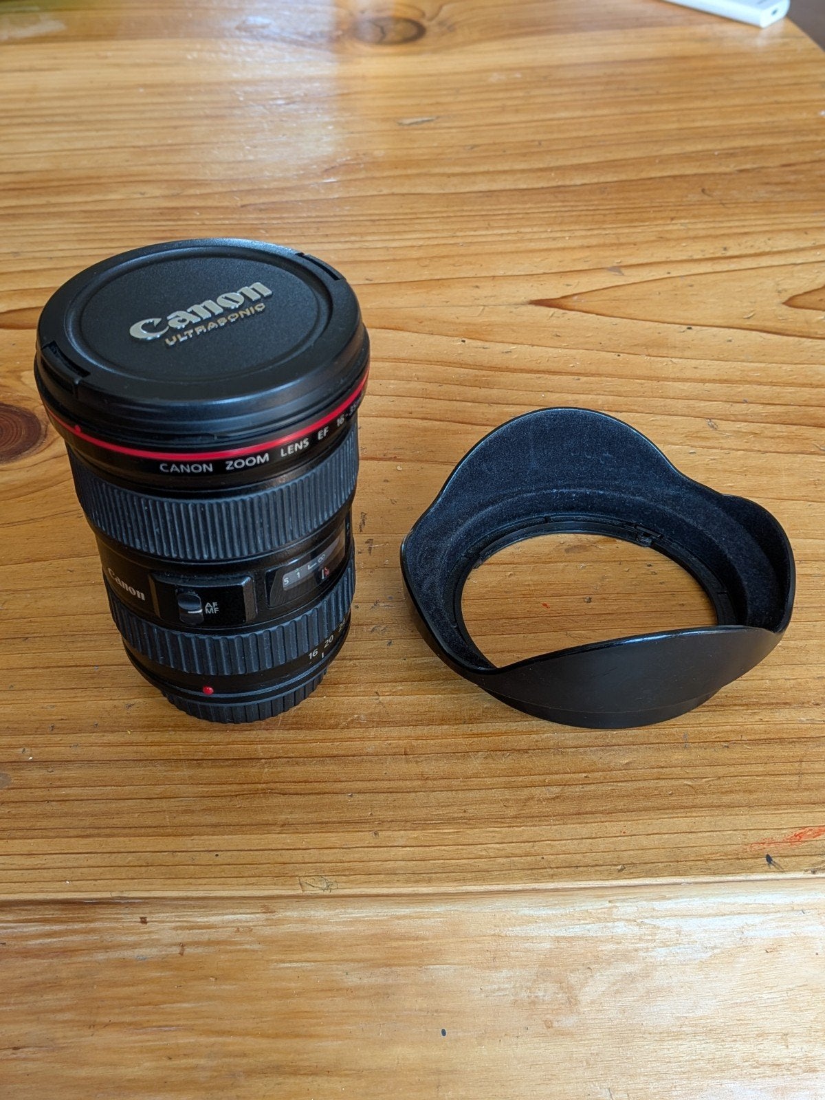 Canon EF 16-35mm f/2.8L USM, Audio, Tv en Foto, Fotografie | Lenzen en Objectieven, Ophalen of Verzenden, Groothoeklens