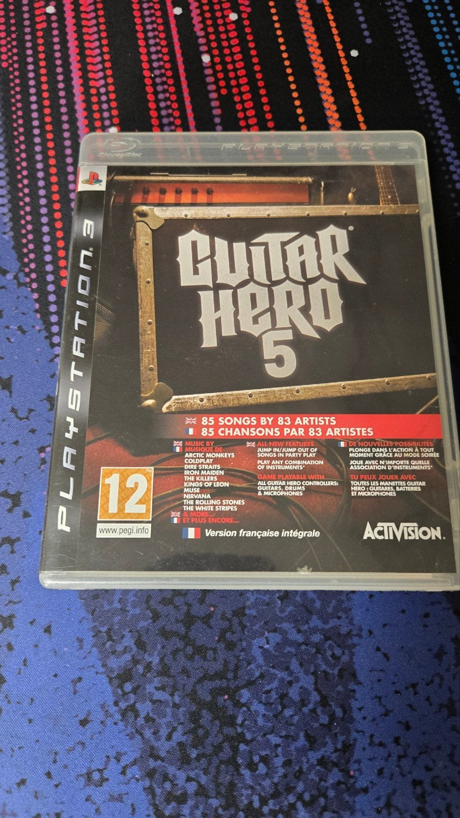 Guitar Hero 5 - PlayStation 3 (PS3), Muziek, Eén computer, Ophalen of Verzenden, Zo goed als nieuw