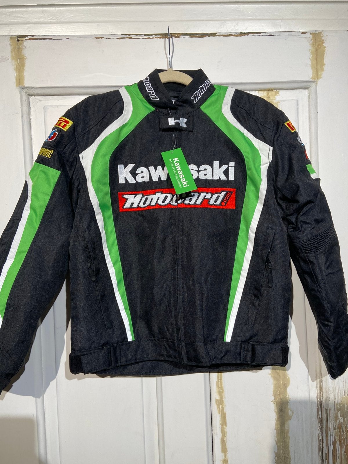Kawasaki Classic-motorjas (maat M) Vintage Moto, Ophalen of Verzenden, Nieuw zonder kaartje, Dames, Jas | textiel
