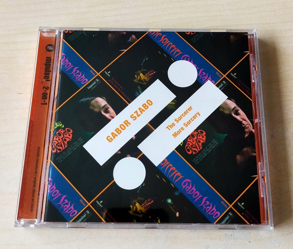 Gabor Szabo - The Sorcerer / More Sorcery CD 1967/2011, Ophalen of Verzenden, Zo goed als nieuw, Jazz