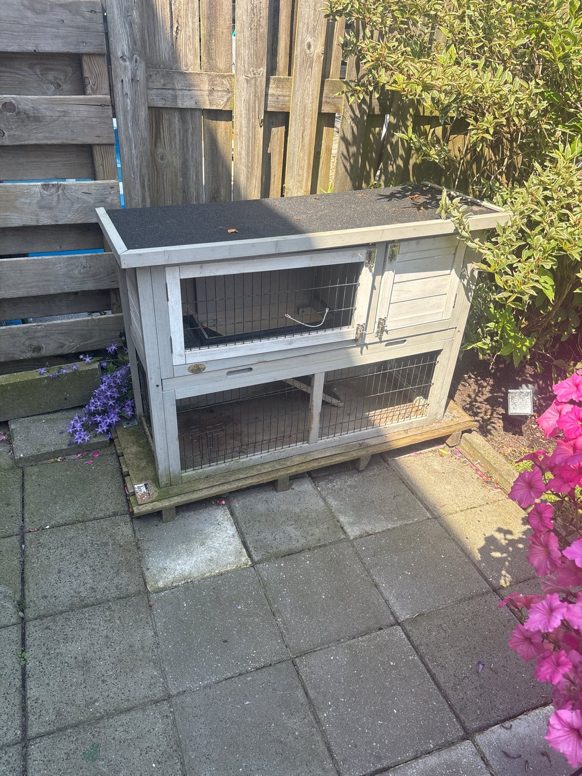 Konijnenhok, Dieren en Toebehoren, Ophalen of Verzenden, Gebruikt, Hok, Minder dan 60 cm