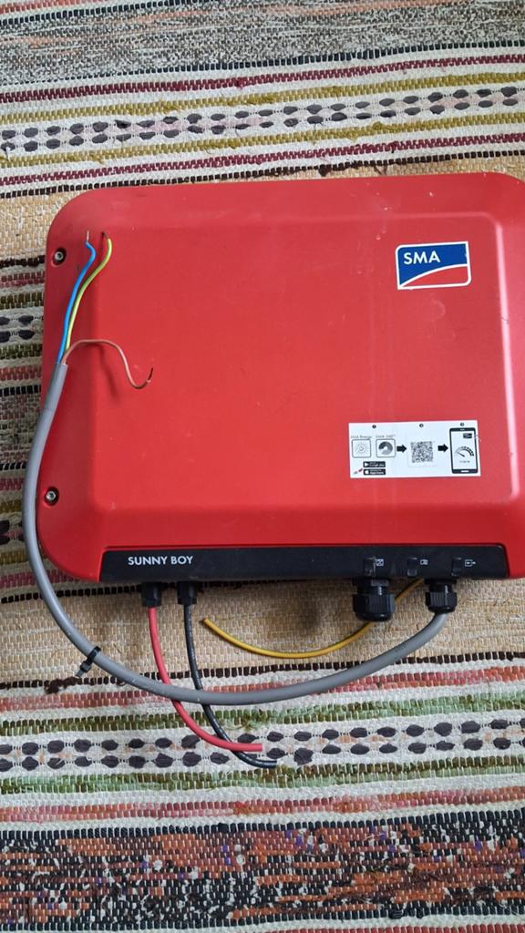 SMA Sunny Boy SB2.5-1VL-40 Omvormer 2500W Zonnepanelen, Ophalen of Verzenden, Gebruikt