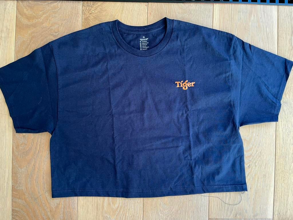 Kort model t shirt Tiger Beer XL NIEUW!!, Blauw, Maat 46/48 (XL) of groter, Nieuw, Ophalen of Verzenden
