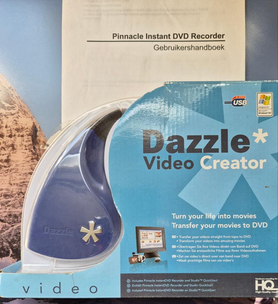 Dazzle. Van Video naar Dvd. Nieuw in verpakking., Ophalen of Verzenden, Nieuw, Videoband