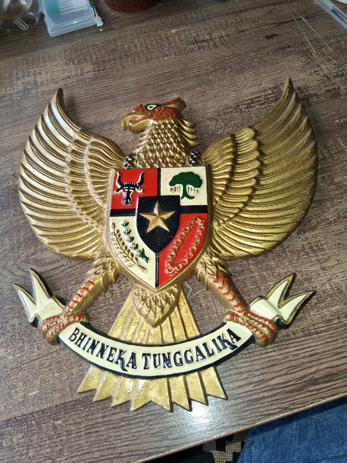 Te koop mooi tinnen vogel. Voor verzenden komt er 7,95 bij, Ophalen of Verzenden, Landmacht, Duitsland, Hulzen of Bodemvondsten