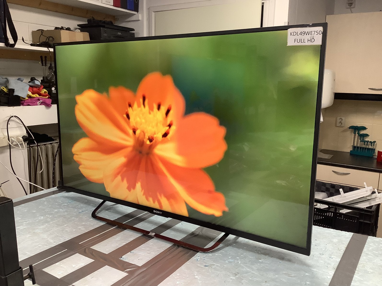 sony KDL49WE750 SMART FULL HD 49 inch, Ophalen, 50 Hz, Sony, Sony