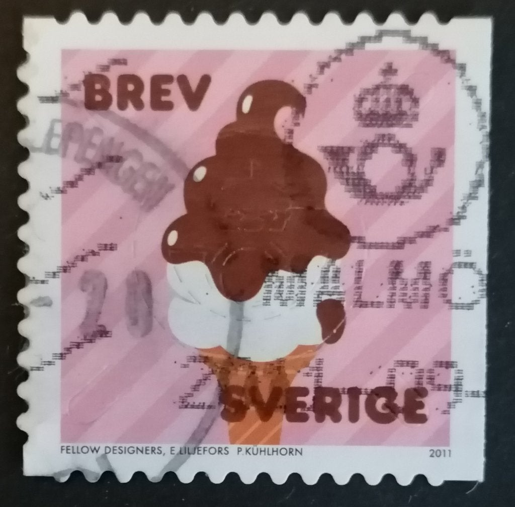 ZWEDEN - chocodip 2011, Ophalen of Verzenden, Zweden, Gestempeld