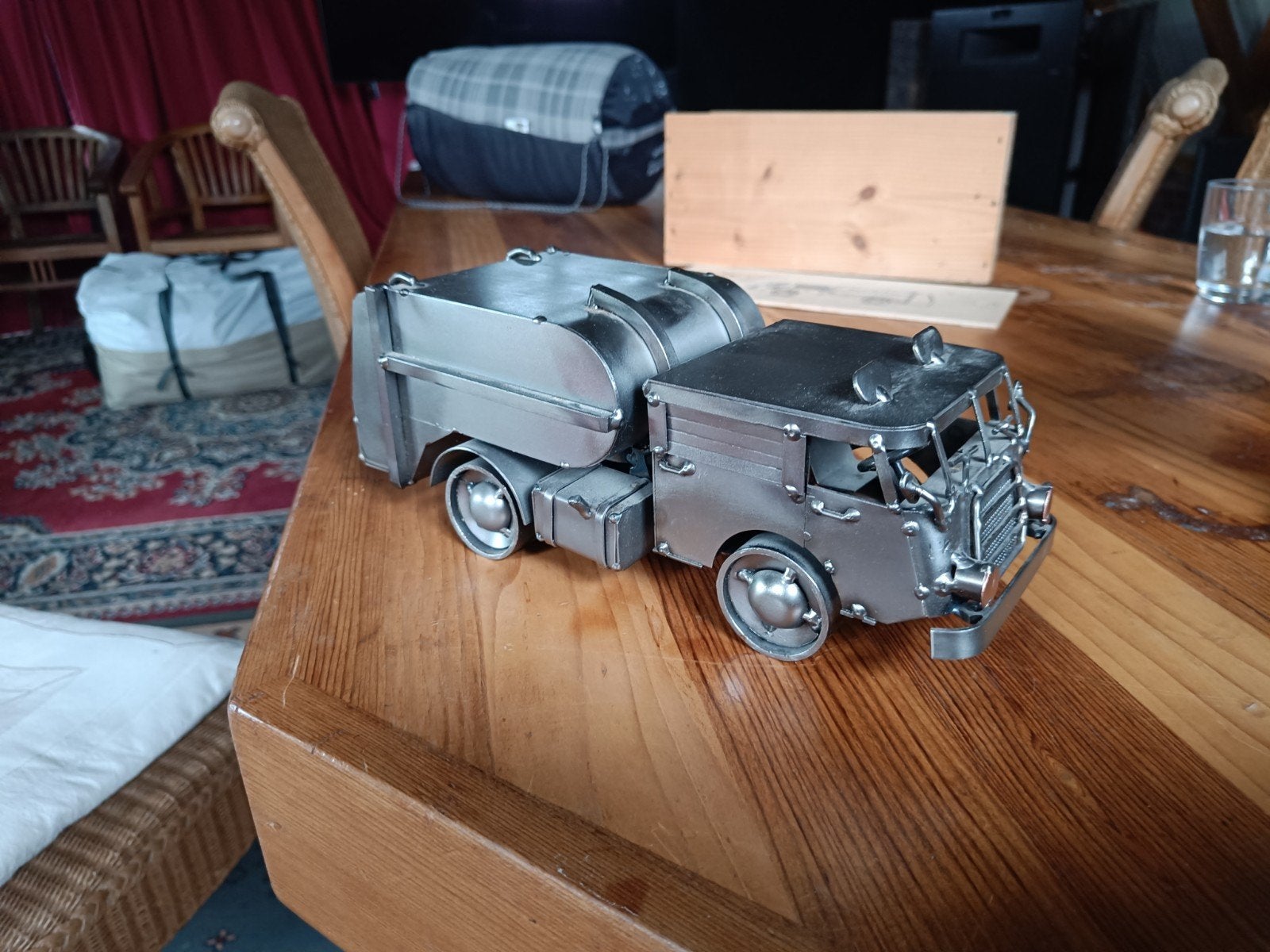 Schaal model kikker daf roltrommel, Ophalen, Groter dan 1:32, Auto, Overige merken