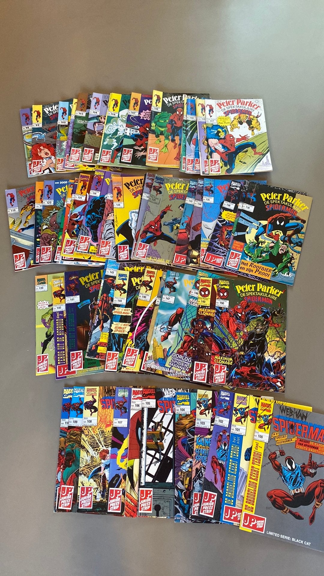 Spiderman Strips - Grote Collectie in Goede Staat, Boeken, Meerdere stripboeken, Ophalen of Verzenden, Gelezen