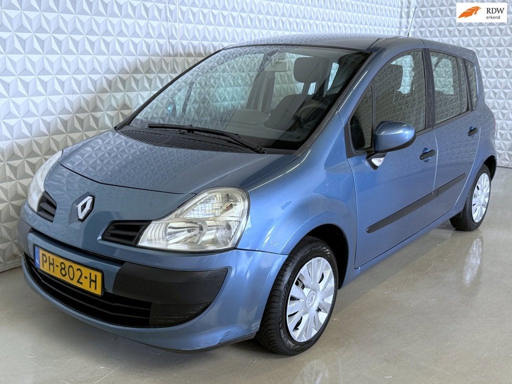 Renault Grand Modus 1.2-16V Authentique AIRCO / 176.000km (2, Auto's, Renault, Voorwielaandrijving, Gebruikt, 4 cilinders, Blauw