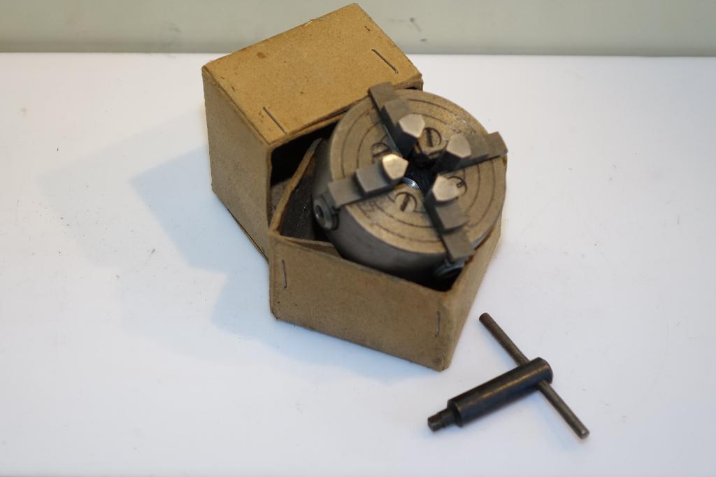 Emco Unimat 3 draaibank Vierklauw M14x1 onafhankelijk verst., Verzenden, Nieuw