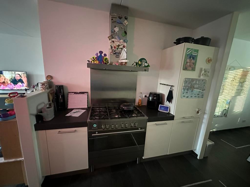 Complete keuken met m-system gasfornuis, Ophalen, Gebruikt, 60 cm of meer, Grill