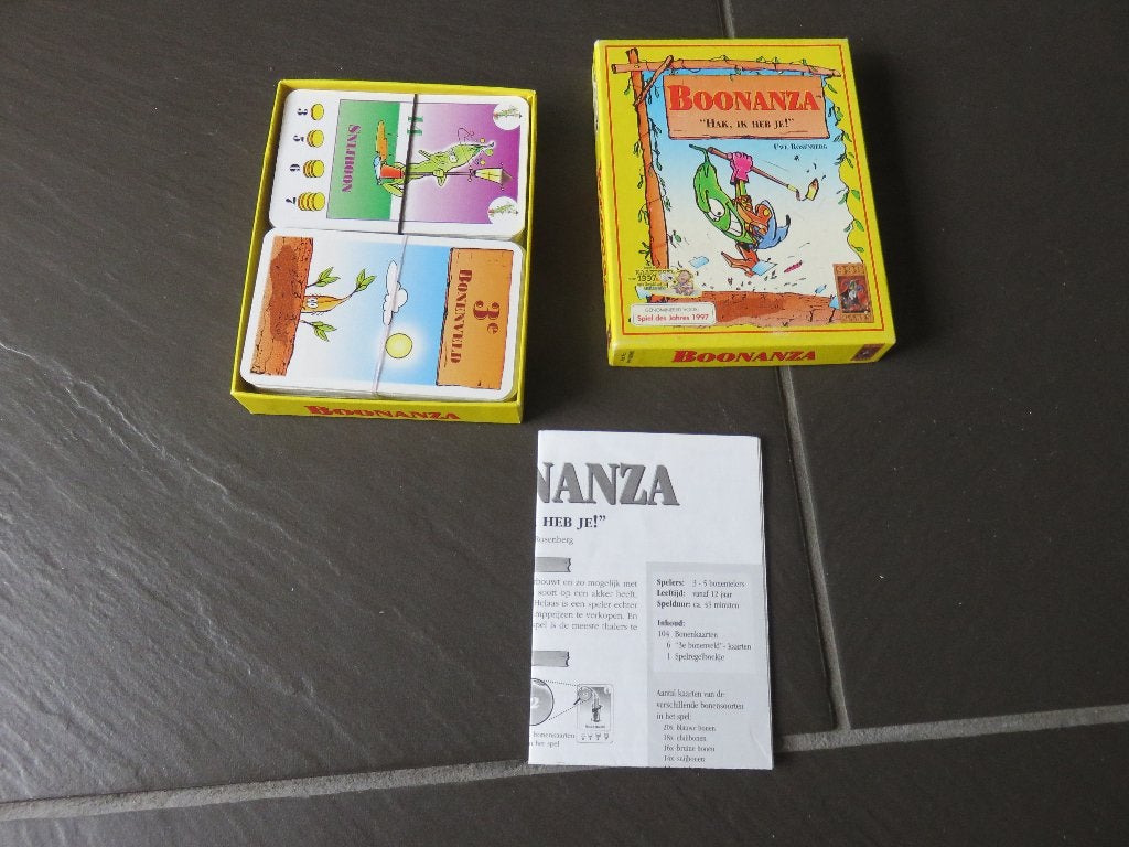 Boonanza, Hak, Ik heb je! Kaartspel vanaf 12 jaar, Hobby en Vrije tijd, Gezelschapsspellen | Kaartspellen, Ophalen of Verzenden
