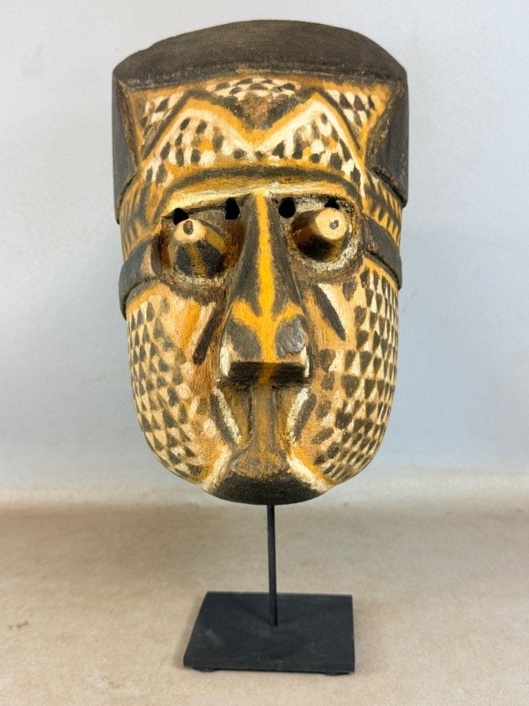 260618 Afrikaans Pwoom Itok Kuba masker West Kasai uit Congo, Ophalen of Verzenden