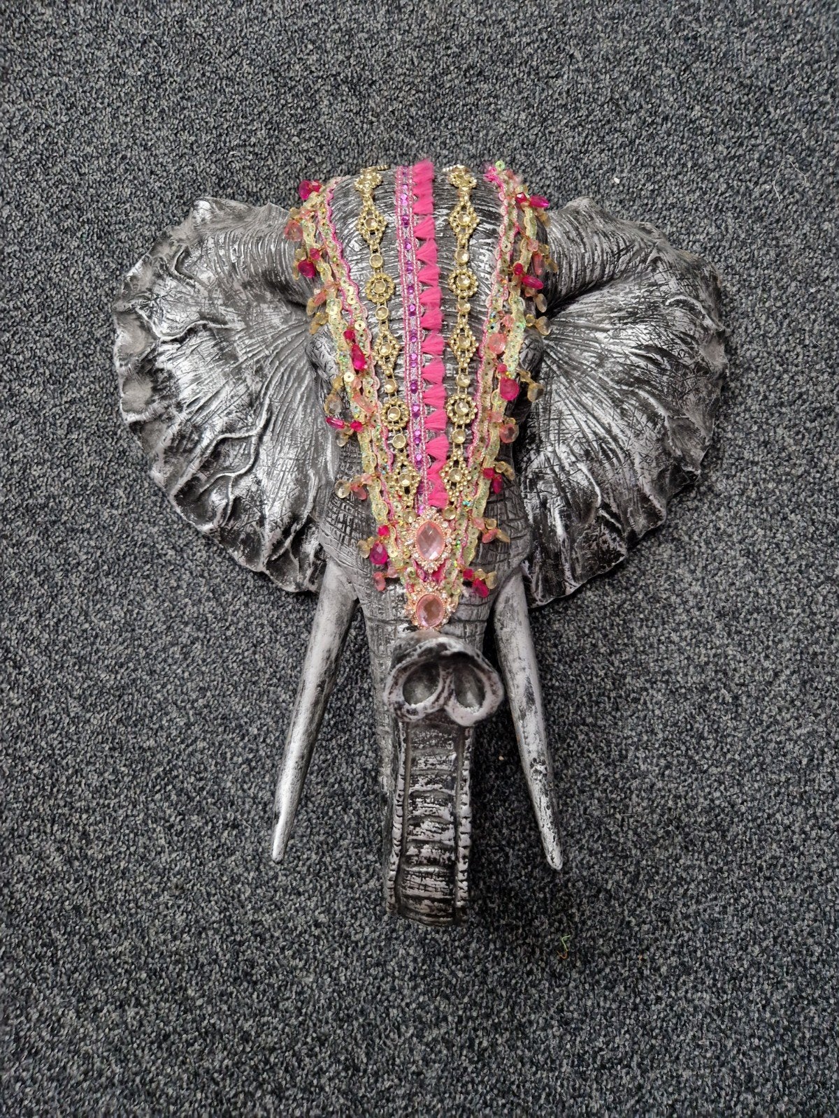 Olifant decoratie, Ophalen, Overige materialen